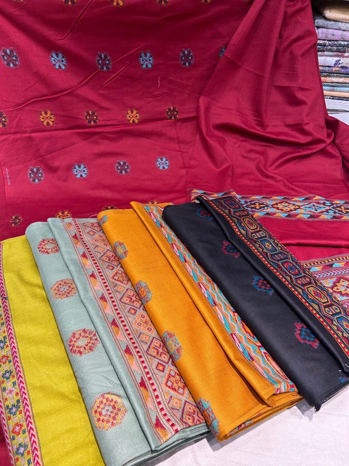 Pure cashmilon pashmina